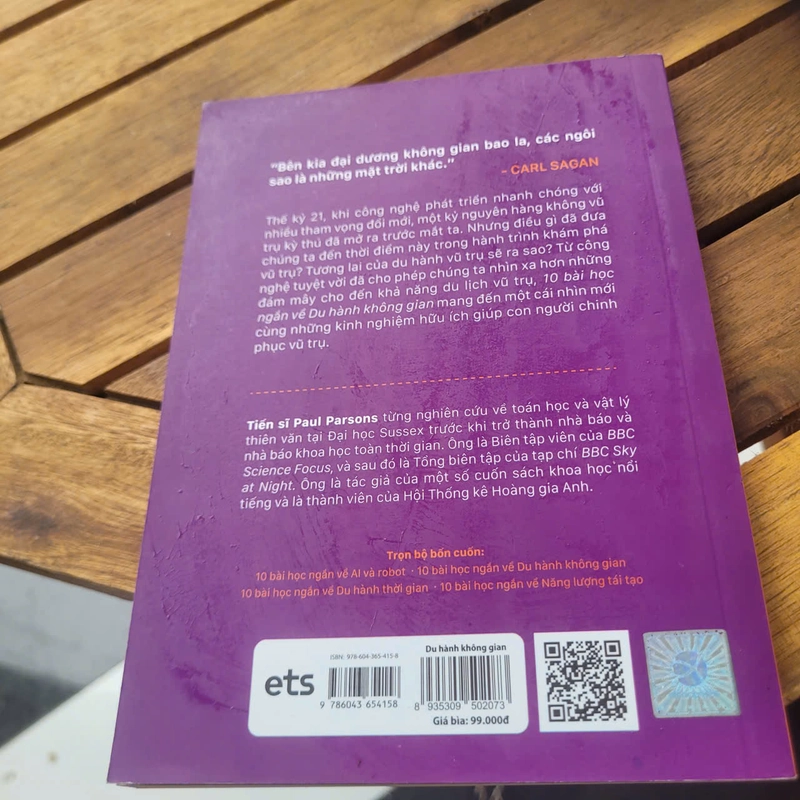 10 bài học ngắn về du hành không gian	Paul Parsons 519198