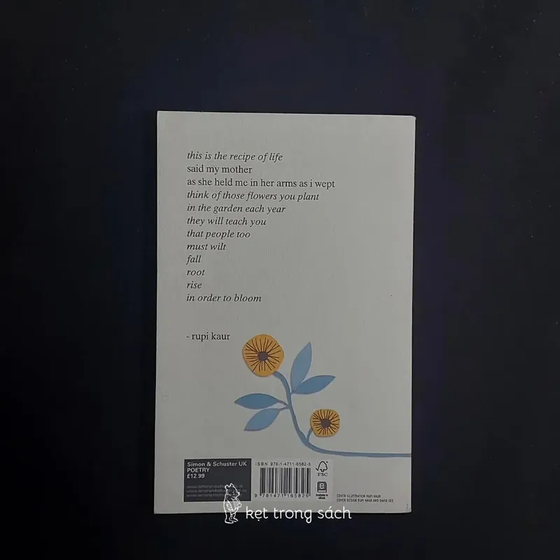 [Sách Cũ Ngoại Văn] The Sun And Her Flowers - Rupi Kaur 564212