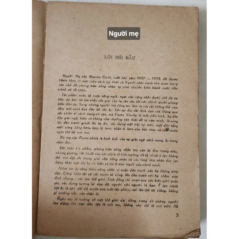 NGƯỜI MẸ - Macxim Gorki 705313