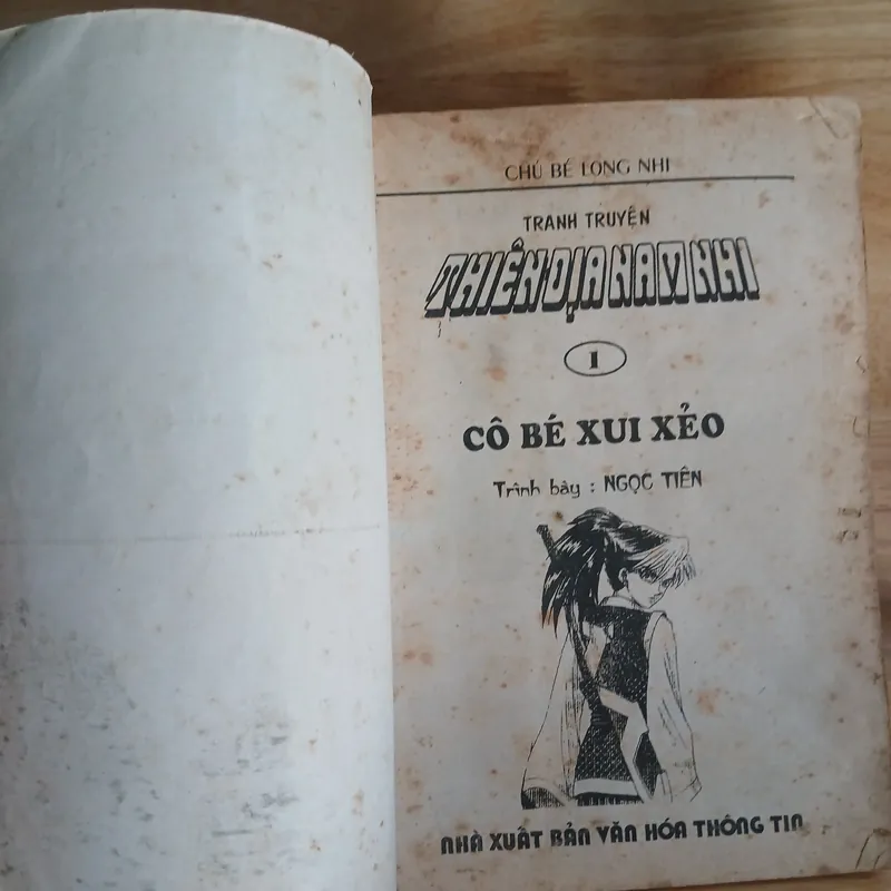 Truyện Tranh Thiên Địa Nam Nhi - Xb 1999 (Bộ 10 Tập) 689876