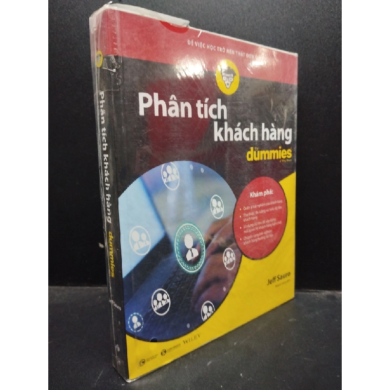 Phân tích khách hàng dummies a wiley brand Jeff Sauro 2022 mới 90% còn seal  bẩn nhẹ HCM2503 khởi nghiệp kinh doanh 134970