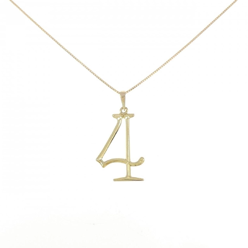 K18YG Số 4 Dây chuyền - Hàng hiệu Chính hãng 862573