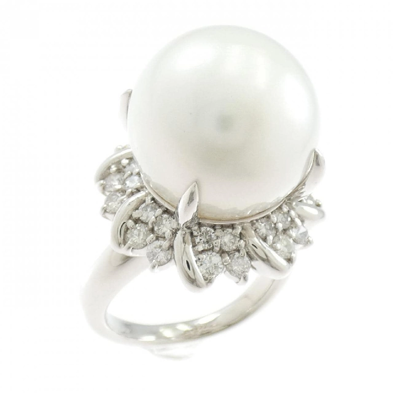 Nhẫn ngọc trai trắng PT900 15.2mm - Hàng hiệu Authentic 851642