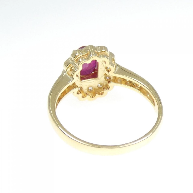 Nhẫn Ruby K18YG 0.79CT 672514