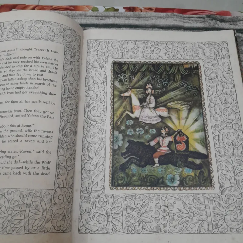 Truyện cổ dân gian Nga tiếng Anh in màu- THE FIRE BIRD và những chuyện khác 762541