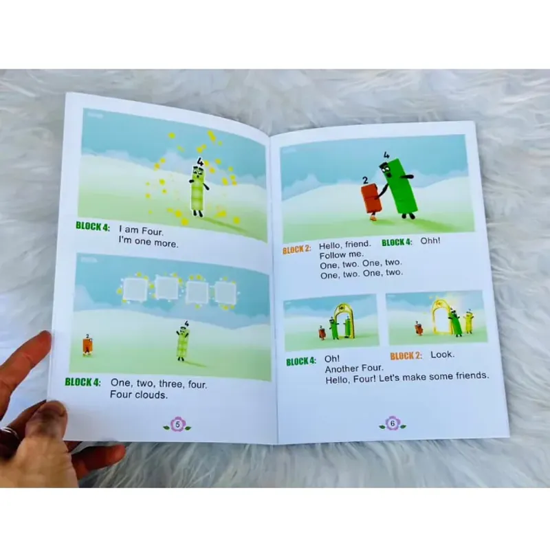 Sách - NUMBERBLOCKs 30 cuốn sách nhập tặng file nghe + video 1001338