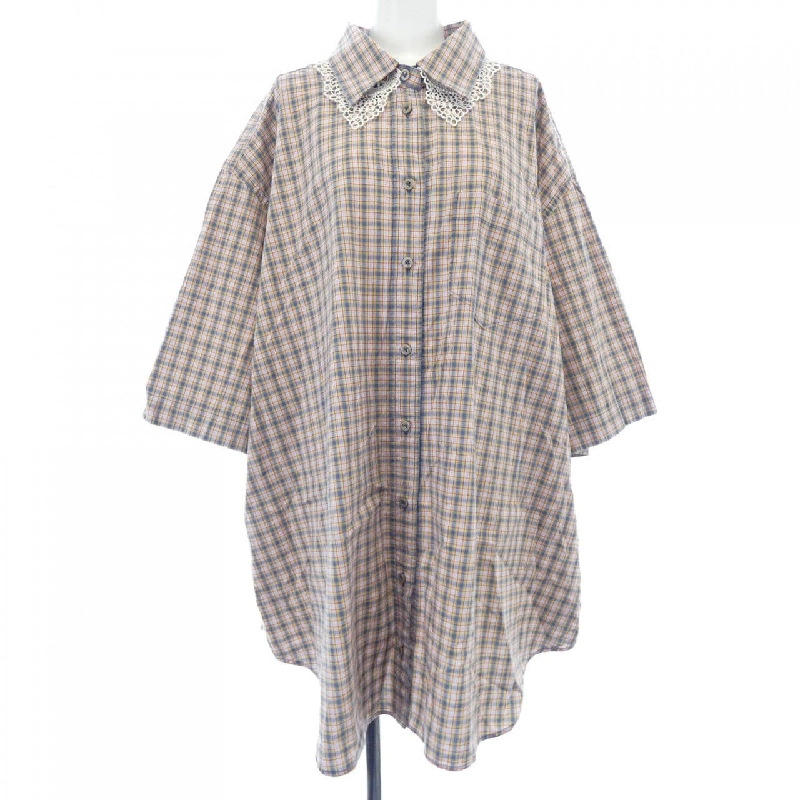 【Mã giảm giá】Gucci GUCCI Áo sơ mi ngắn tay 640700