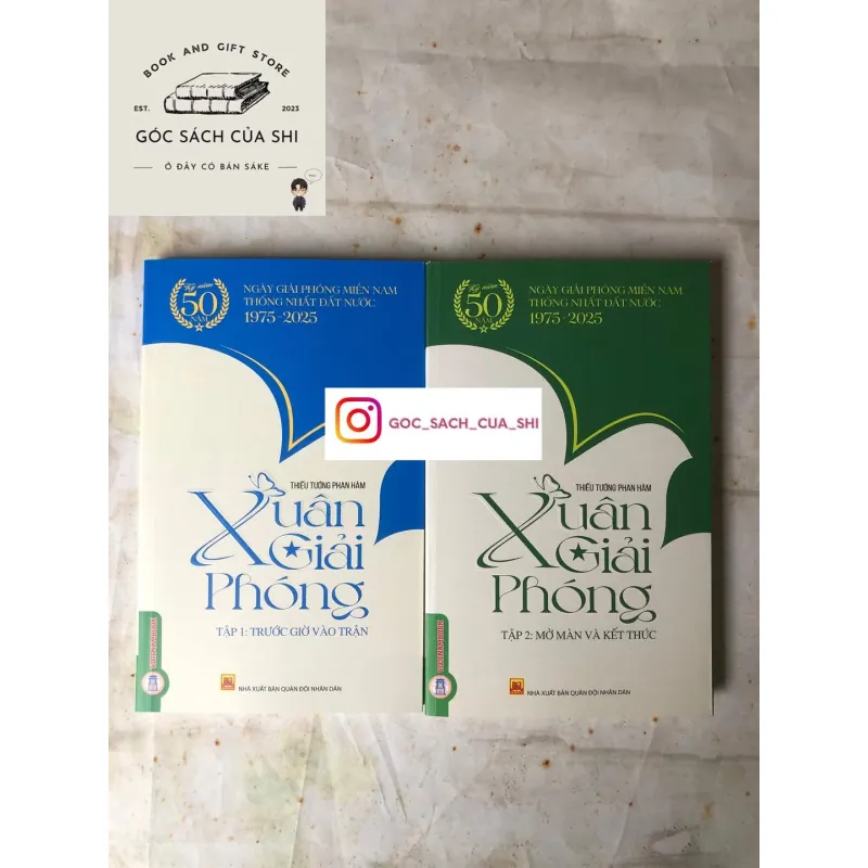 Trọn bộ 2 tập Xuân Giải Phóng - Thiếu Tướng Phan Hàm 738834