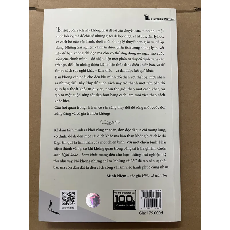 Nghĩ Khác Làm Khác 741002