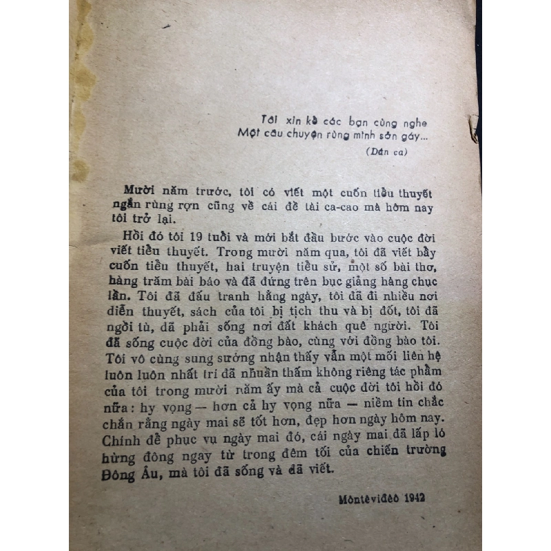 Đất Dữ sưu tầm (ố vàng nặng, rách bìa nhẹ) 1980 Horghê Amađô HPB0906 SÁCH VĂN HỌC 914908