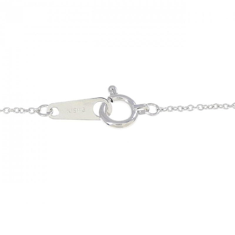 K18WG Chữ cái K Dây chuyền kim cương 0.15CT - Hàng hiệu Chính hãng 856239