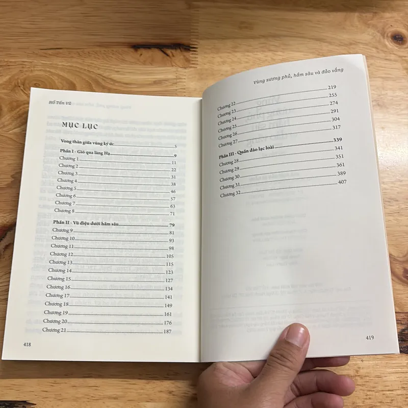 [Chữ Ký Tác Giả] - II Tiểu Thuyết: Vùng Sương Phủ, Hầm Sâu Và Đảo Vắng - Hồ Tấn Vũ - 2025 689796