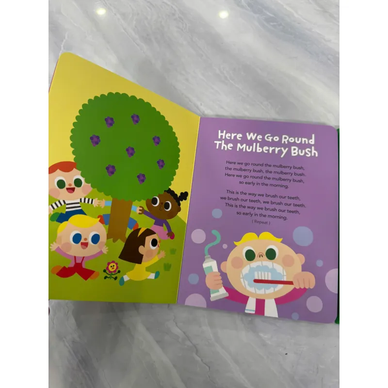 Sách nhạc tiếng anh super simple songs - Head Shoulders Knees & Toes gồm 10 bài hát 969862