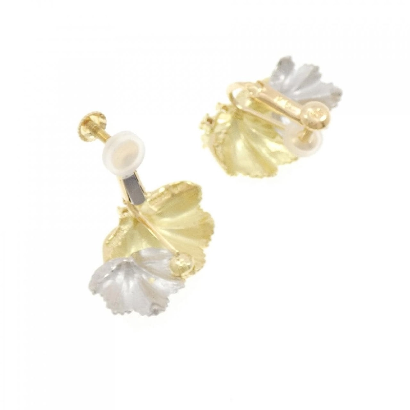 K18YG/PT900 Bông tai kim cương 0.08CT - Hàng hiệu Chính hãng 872174