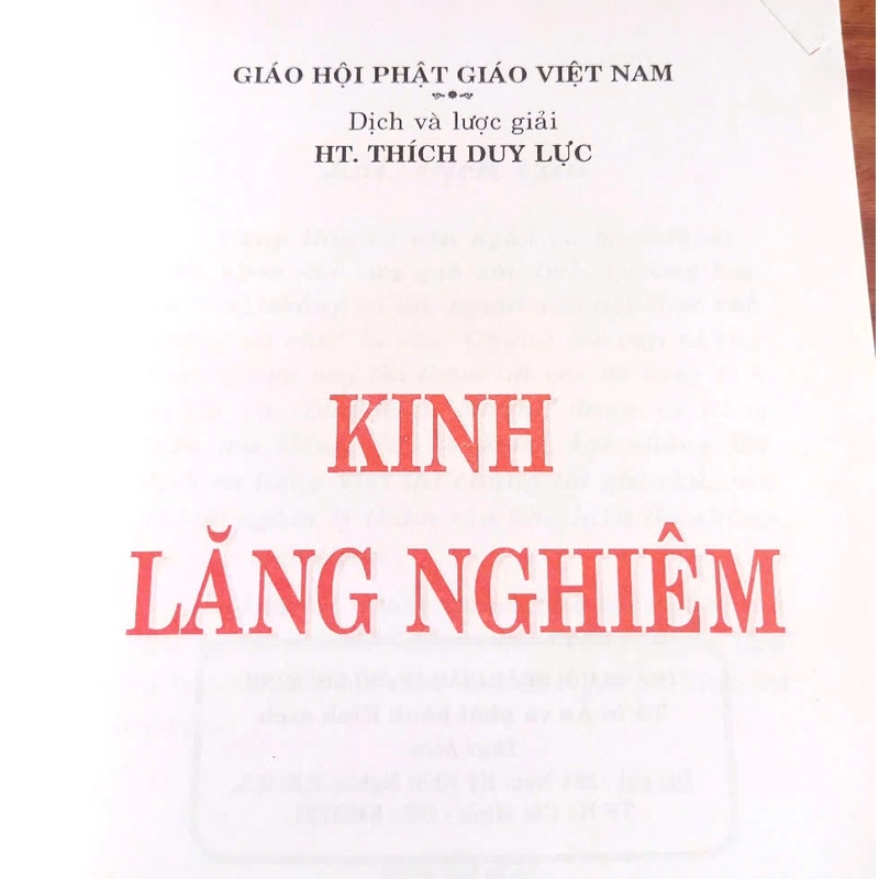 Kinh Lăng Nghiêm - Thích Duy Lực 330600