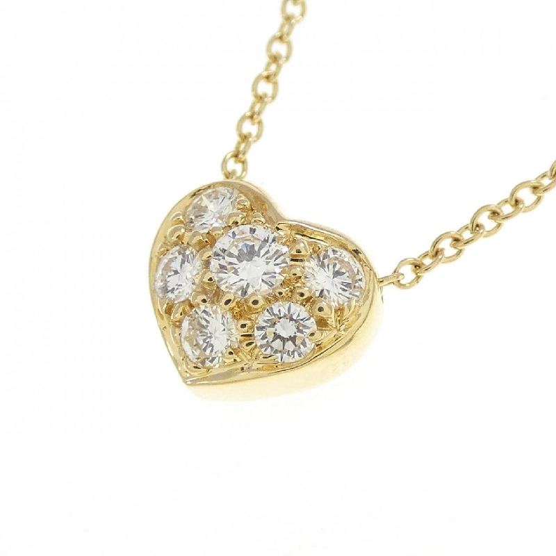 Dây chuyền Tiffany Pave Heart - Hàng hiệu Chính hãng 841817