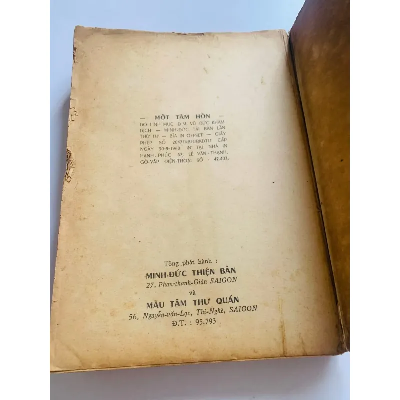 [SÁCH XƯA 1960] MỘT TÂM HỒN - THÁNH NỮ TÊ RÊ SA 752758