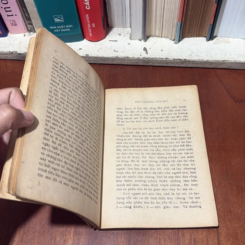 II Sách Xưa: Hiến Chương Giáo Dục - Kim Định - NXB An Tiêm - 1970 746667