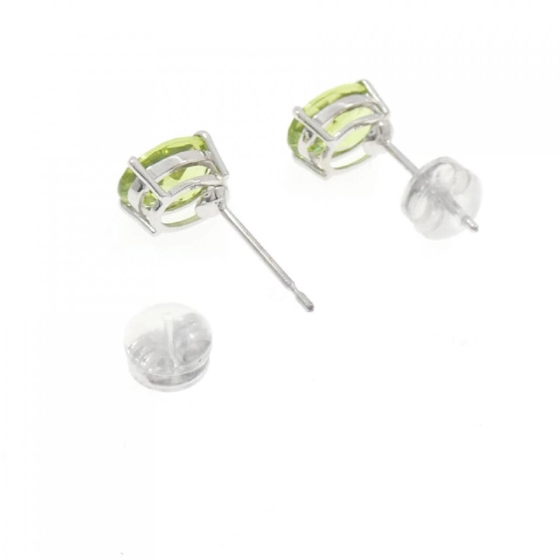 K18WG Peridot Bông tai 2.40CT - Hàng hiệu Chính hãng 866744