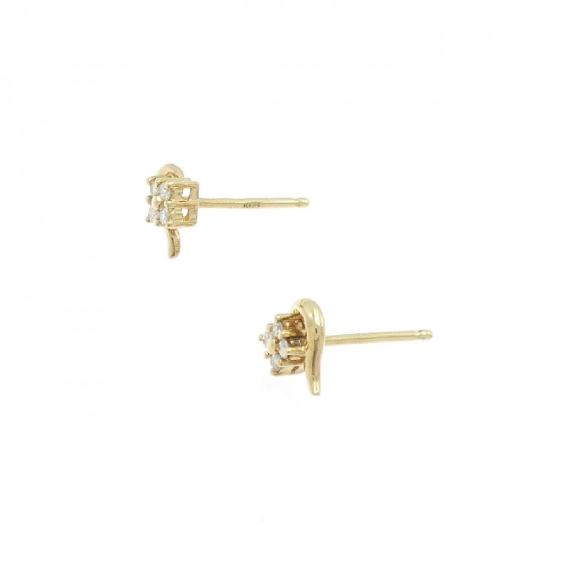 K18YG Bông tai kim cương - Hàng hiệu Chính hãng 866170