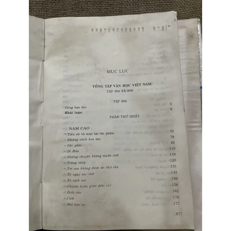 Tồng tập văn học Việt Nam tập 30A - văn học 30-45 968622