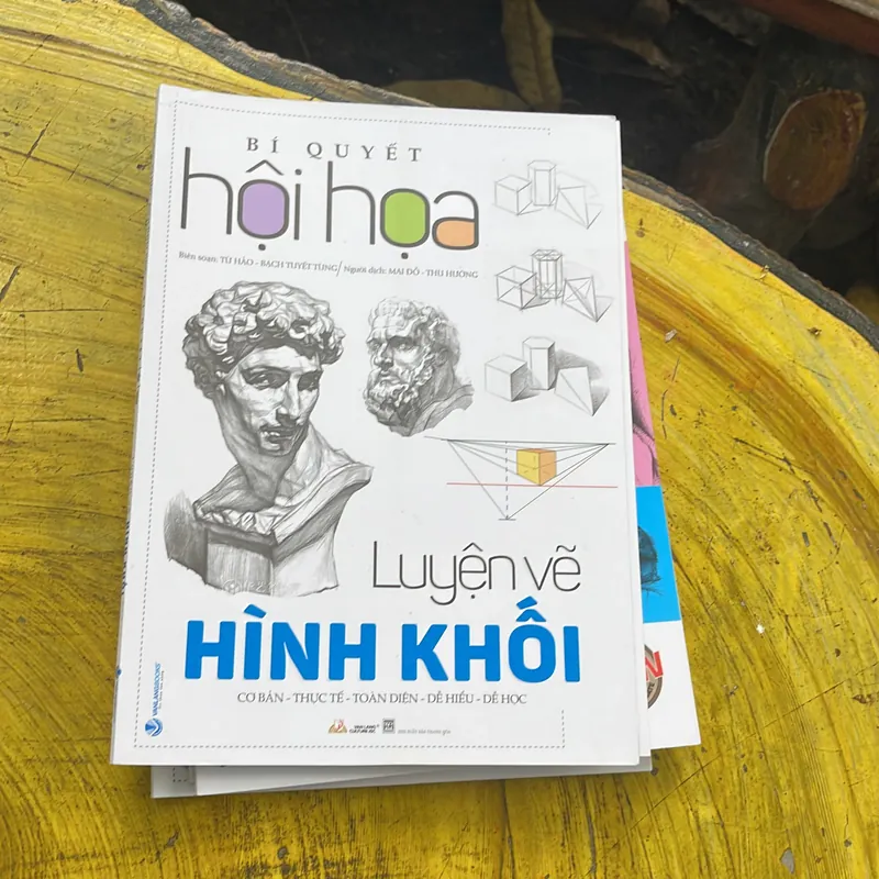 COMBO HÌNH HOẠ 1 - BÍ QUYẾT HỘI HOẠ LUYỆN VẼ HÌNH KHỐI- PHÁC HOẠ TĨNH VẬT- 101 BƯỚC KÝ HOẠ 709292