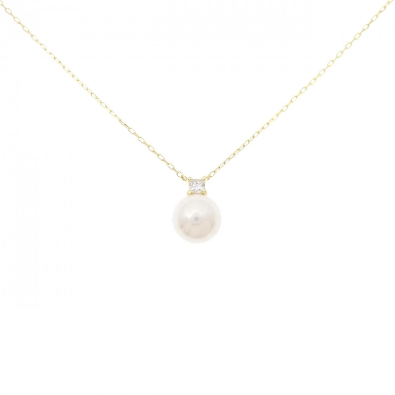 K18YG Dây chuyền ngọc trai Akoya 7.9mm - Hàng hiệu Chính hãng 846912