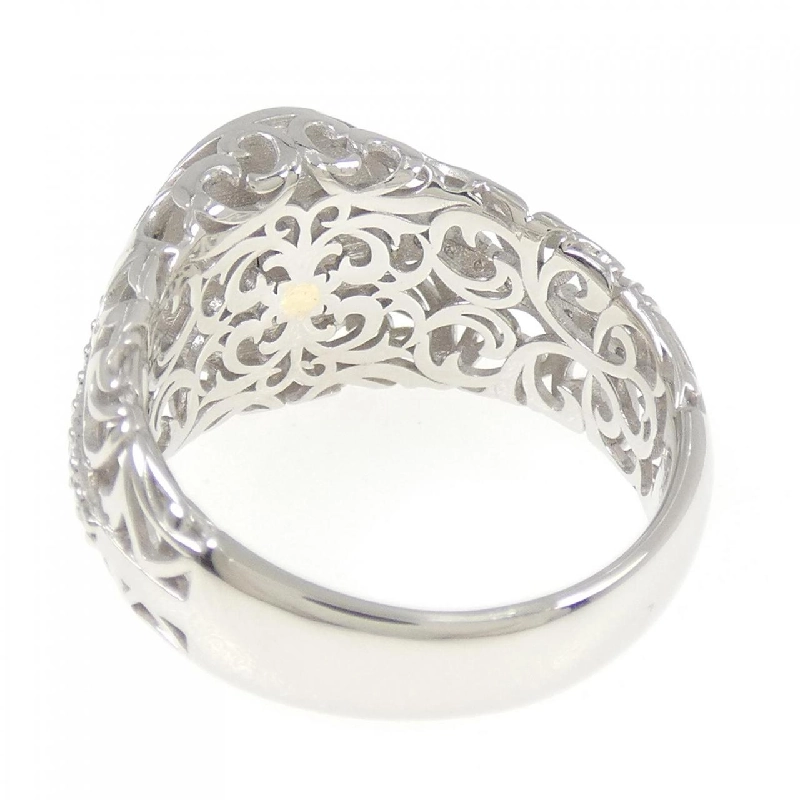 Nhẫn kim cương PT950/K18YG hình rồng 0.126CT 666658