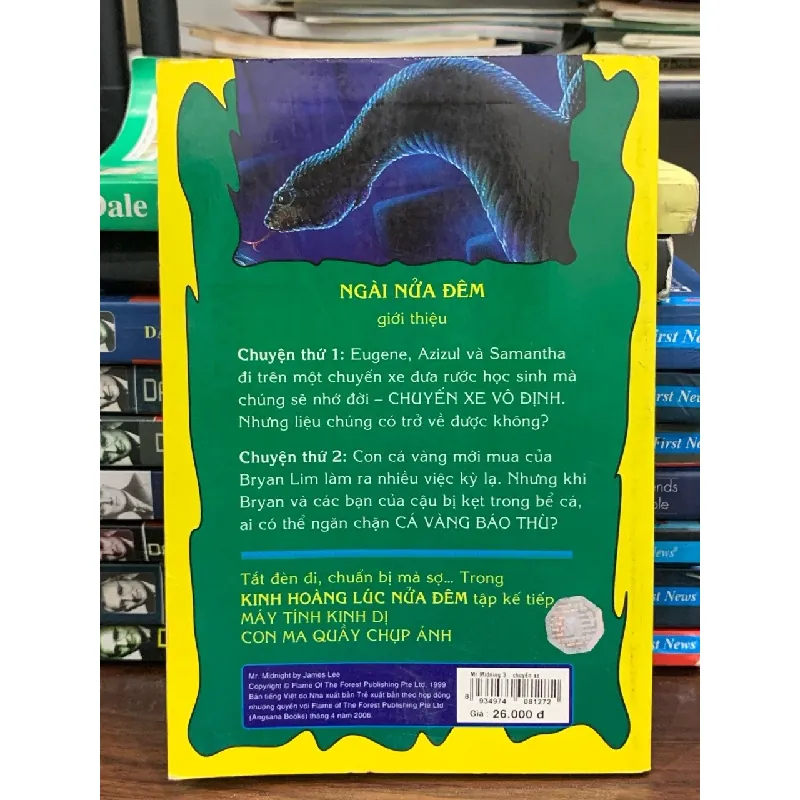Mr Midnight Kinh hoàng lúc nửa đêm 3: Chuyến xe vô định, Cá vàng báo thù- James Lee 690185