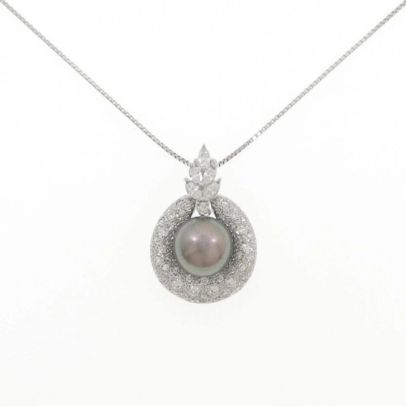 Dây chuyền ngọc trai đen PT900/PT/850 11.8mm - Hàng hiệu Authentic 857245