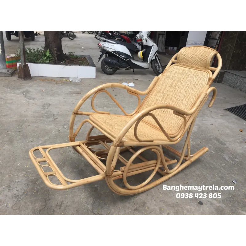 Ghế bập bênh mây cho người lớn tuổi 576066