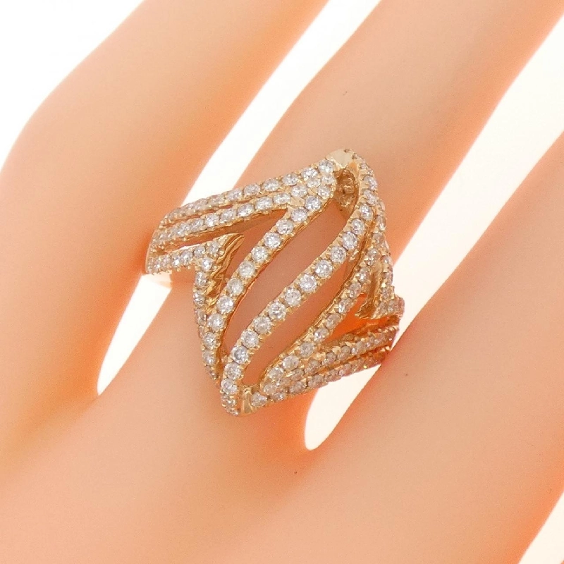 Nhẫn kim cương K18PG 0.90CT 672391