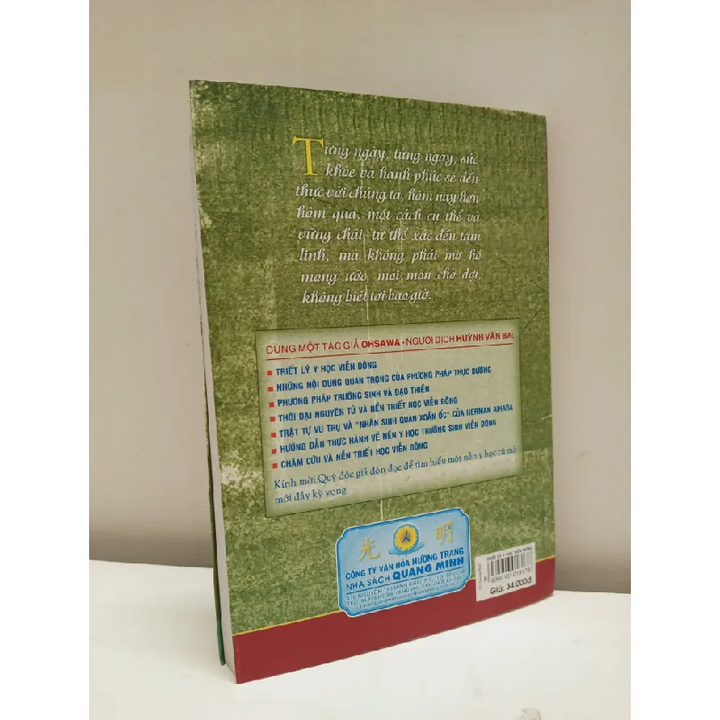 [Phiên Chợ Sách Cũ] Triết Lý Y Học Viễn Đông (2008) - George Ohsawa S2610 692580