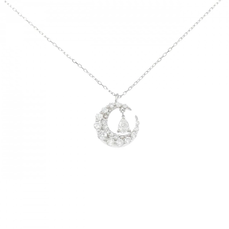 Dây chuyền kim cương PT900/PT850 0.13CT - Hàng hiệu Authentic 859184