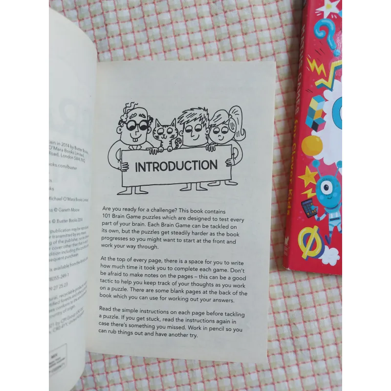 COMBO 2 CUỐN - BRAIN GAMES FOR CLEVER KIDS
& MATHS GAMES FOR CLEVER KIDS 974957