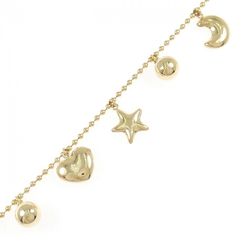 K18YG Heart × Star × Moon Bracelet - Hàng hiệu Authentic 873031