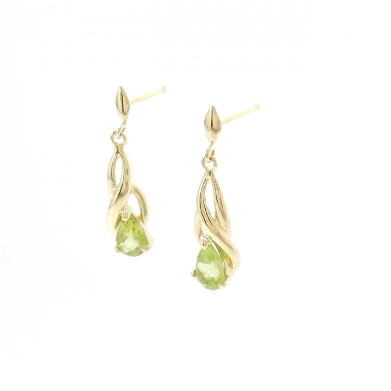 K18YG Peridot Bông tai - Hàng hiệu Chính hãng 867943