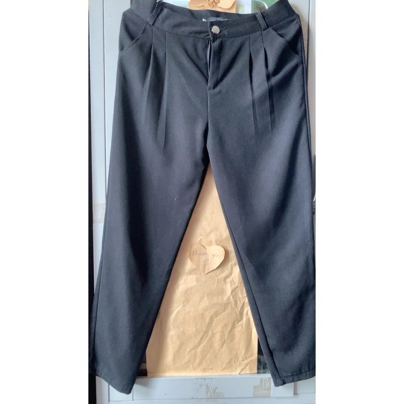 Quần tây công sở nữ bigsize cạp lưng cao 474886
