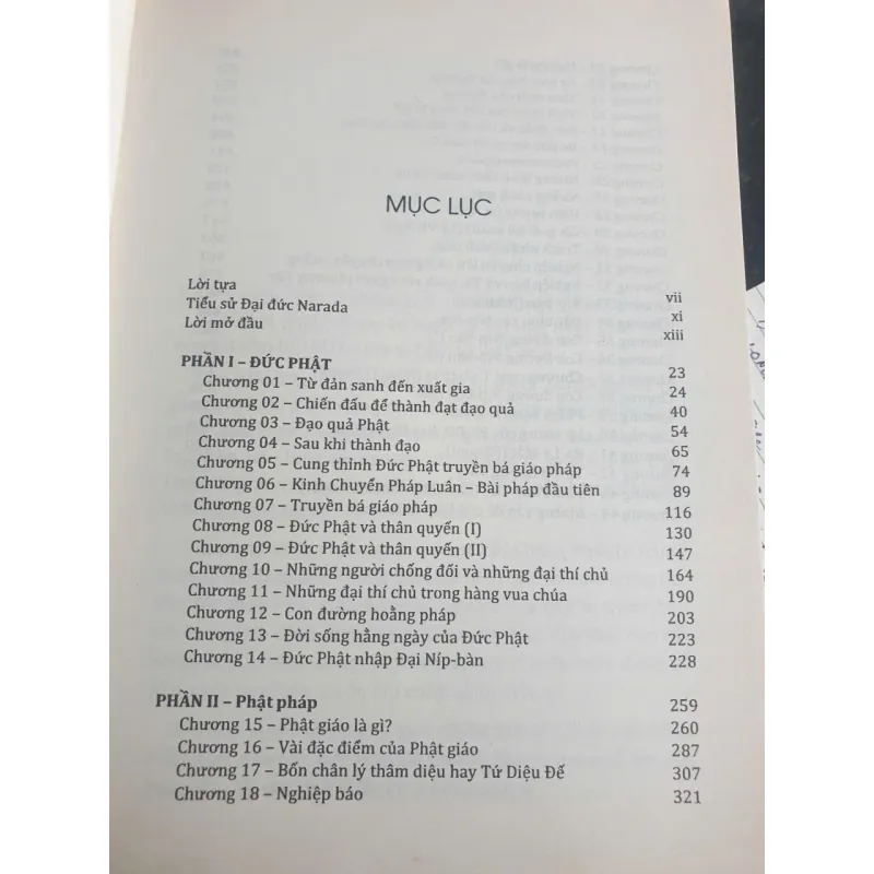 Sách Đức Phật và Phật Pháp - NARADA 693334