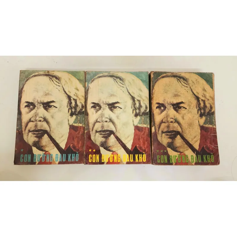 Trọn bộ 3q VH kinh điển CON ĐƯỜNG ĐAU KHỔ của Aleksey N. Tolstoy (in 1977, 1717 trang) 757942