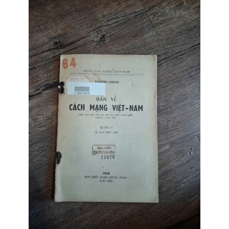 Bàn về Cách mạng Việt Nam (Quyển 1) - Trường Chinh - Chính trị/Lý luận 714771