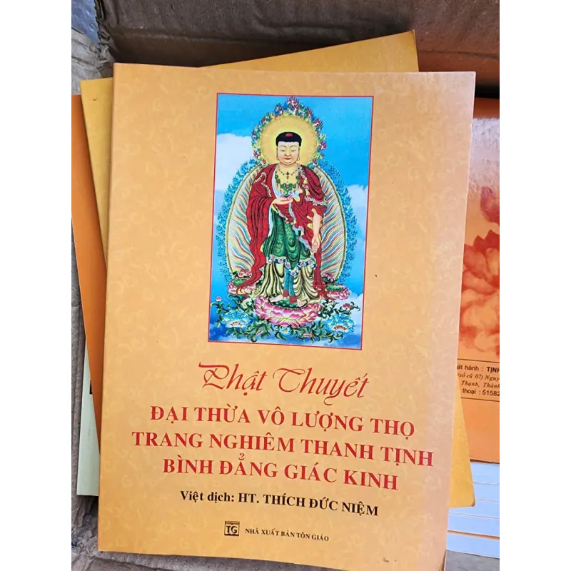 Phật Thuyết Đại Thừa Vô Lượng Thọ Trang Nghiêm Thanh Tịnh Bình Đẳng Giác Kinh (Bìa Mềm) 778274
