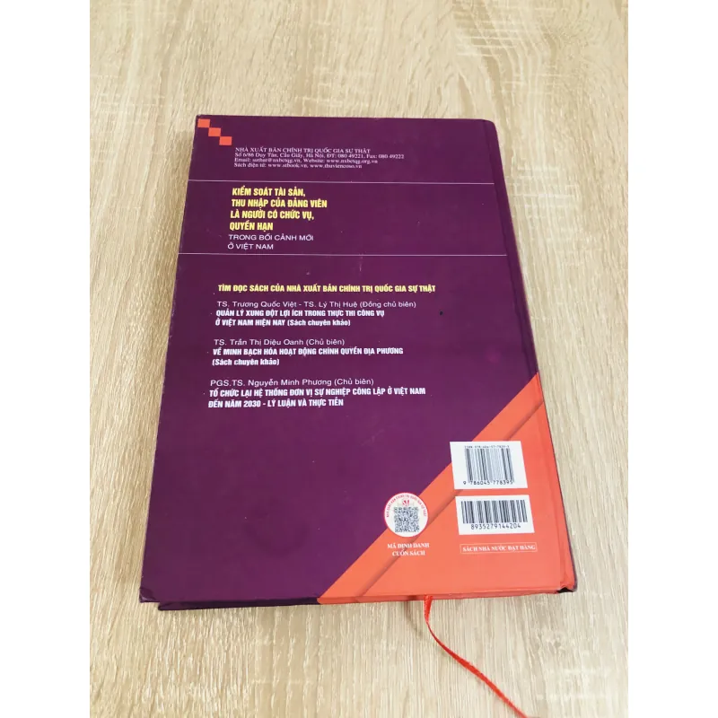 KIỂM SOÁT TÀI SẢN, THU NHẬP CỦA ĐẢNG VIÊN LÀ NGƯỜI CÓ CHỨC VỤ, QUYỀN HẠN 976680