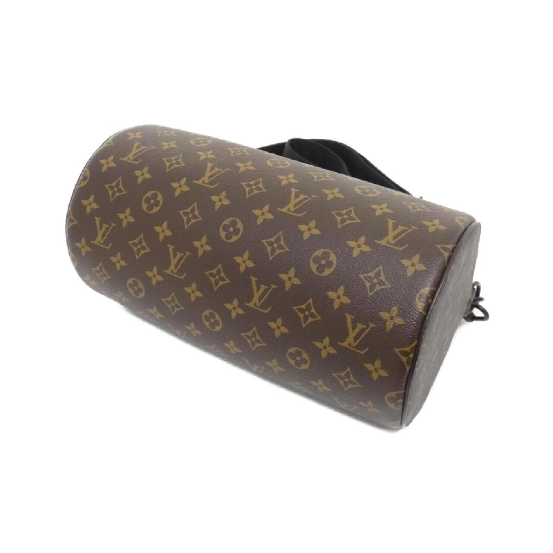 Túi xách vai Louis Vuitton Monogram Macassar Soft Polochon M46691 608476