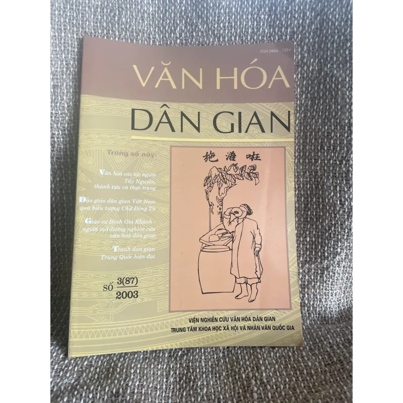 Văn hóa dân gian ; số 87; năm 2003 1024606