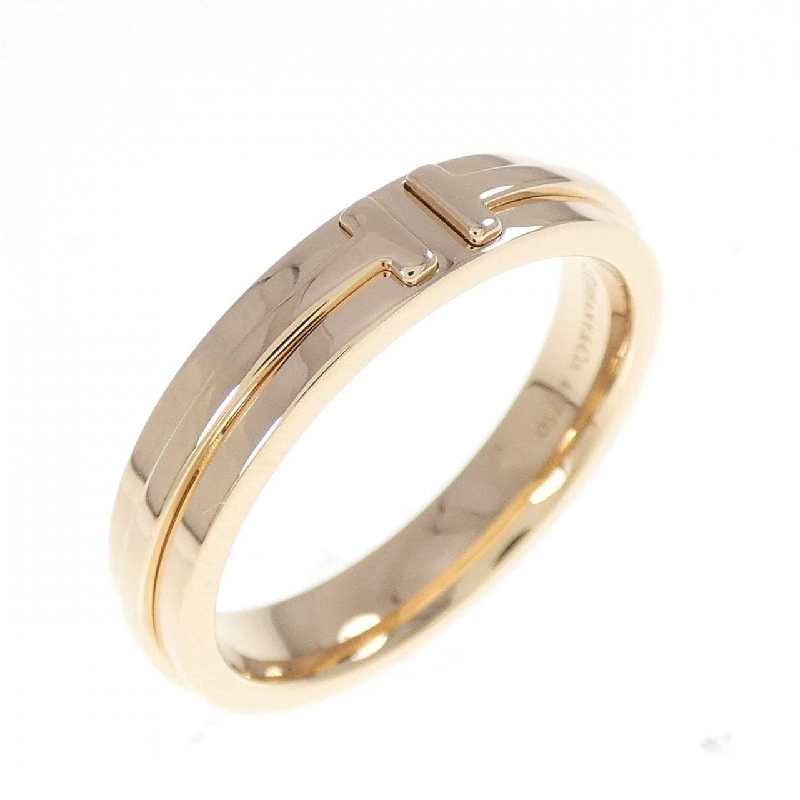 Nhẫn T-Two hẹp Tiffany 664790