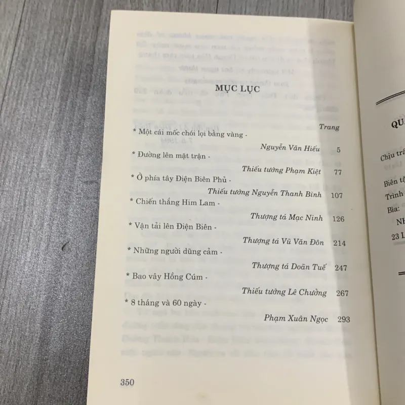 Điện biên phủ qua những trang hồi ức. Bộ 3 cuốn. 10a1 1025609
