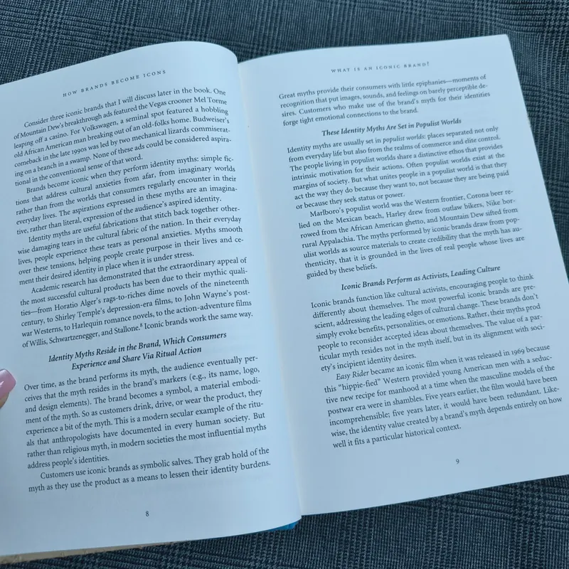 (Bìa cứng) How brands become icons - The principles of cultural branding - Douglas B. Holt 592366