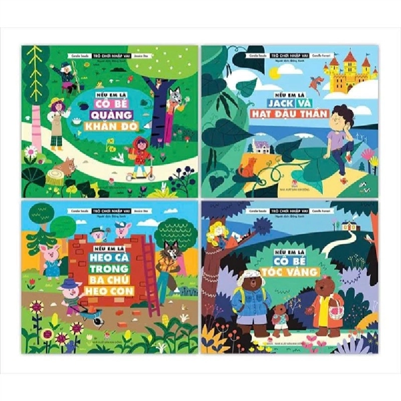 Bộ 4 cuốn Trò chơi nhập vai [TSTK] 1018372