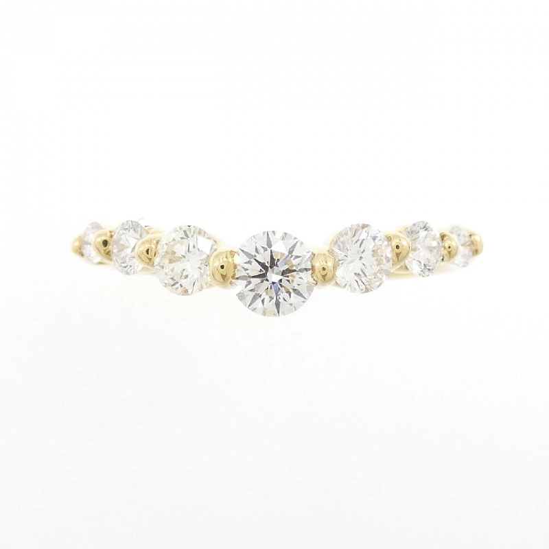 Nhẫn kim cương K18YG 0.55CT 670017